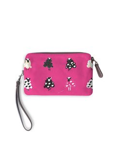 Bah Sheep: What a beautiful product! Statement Clutch Bag, Black Peony, Statement Clutch, Blue Peonies, Blue Clutch, Red Petals, Giraffe Pattern, Sheep Leather, All Around The World