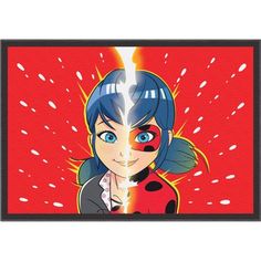 Embrace your kids inner superhero with playful, lively patterns from the beloved Miraculous Ladybug series. The heroine Marinette and her adventure buddy Cat Noir make appearances in exciting designs featuring empowering messages and scenes of Paris to delight and decorate your kids space. The rugs soft surface feels cozy, while the recycled cotton backing is safe for all kinds of floors. Use of a rug pad adds comfort and prevents sliding. Our collection of Miraculous Ladybug rugs takes the effo Miraculous Ladybug And Cat Noir, Ladybug Und Cat Noir, Water Resistant Flooring, Kitchen Rugs Washable, Kids Area Rugs, Target Rug, Well Woven, Jute Area Rugs, Types Of Flooring