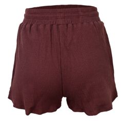 Purple Red Nylon Tank Bra with Shorts Set Casual Burgundy Bottoms With Elastic Waistband, Casual Burgundy Bottoms For Loungewear, Burgundy Casual Loungewear Bottoms, Casual Burgundy Shorts, Summer Cotton Bottoms In Burgundy, Summer Cotton Burgundy Bottoms, Summer Burgundy Cotton Bottoms, Burgundy Cotton Bottoms For Summer, Summer Burgundy Shorts