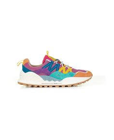 Flower Mountain Multicolored Washi Sneakers In Suede And Nylon | italist, ALWAYS LIKE A SALE Multicolor Suede Sneakers With Contrast Sole, Comfortable Multicolor Textile Sneakers, Playful Multicolor Nike Sneakers, Multicolor Non-slip Sporty Sneakers, Multicolor Non-slip Sneakers For Running, Flower Mountain, Colorful Sneakers, Washi, Sneakers