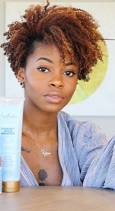 I love this length and color! Cabello Afro Natural, Tapered Natural Hair, Natural Hair Cuts, Tapered Hair, Pelo Afro, 4c Hair, Natural Hair Inspiration, Hair Crush