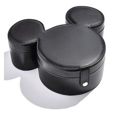 Add a touch of magic to your jewelry organization with the BAUBLEBAR Disney Mickey Mouse Metallic Black Storage Case. This enchanting accessory is designed to delight Disney fans and keep your treasures neatly organized.

- Color: Black
- Material: Metallic finish
- Gender: Female
- Age Group: Adult
- Product Type: Jewelry Storage & Accessories

Inside, the case features three compartments, ideal for storing rings, bracelets, earrings, and other small valuables. Its compact design makes it a per Disney Trinkets, Makeup Storage Case, Mickey Mouse Bag, 3d Earrings, Mickey Mouse Silhouette, Disney Earrings, Black Storage, Disney Collage, Jewelry Roll