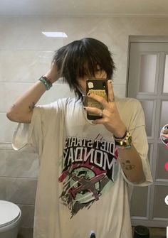 Asian Boy Haircuts, Emo Boy Hair, Punk Hair, Hair Reference