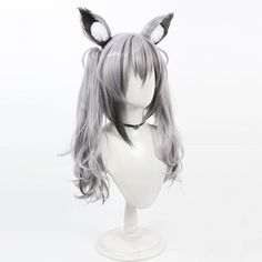 Including: Wig 
 
 Length: 45cm 
 Material: Heat Resistant Fiber 
 Gender: Gender-bending available 
 
 If you cannot find and like to buy the costume, wig, shoes, weapon or other accessories of this character, pls not hesitate to contact us 
 Please note that due to different screen resolution, products you receive may have a bit different as the one we show here. Tighnari Genshin Wig, Cosplay Wigs Female, Genshin Impact Wigs, White Cosplay Wig, 40 Inch Cosplay Wig Black, Cosplay Hair, Cosplay Wigs, Wigs, Hair