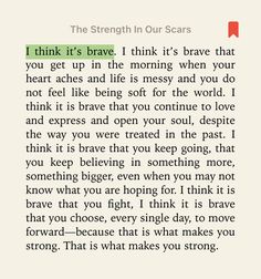 Page from the book “the strength in our scars” Deep Uplifting Quotes, Deep Inspirational Quotes Motivation, Love Hard Quotes Feelings, Feeling Crazy Quotes, Quotes About Life Is Short, Quotes Deep Meaningful So True Words Inspiration, Lines That Hit Hard, Quotes About Living Your Best Life, Life’s Too Short To Quotes