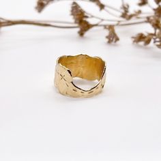 thick gold band ring Ring Band With Diamonds, Follow Your Intuition, Band With Diamonds, Find Your Treasure, Flush Set Diamond, Gold Aesthetic, Gold Ring Designs, Wide Ring, Gold Necklace Set