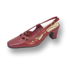 PEERAGE Kate women's extra wide width leather strap vamp design slingback for any occasion. This ladies' 2.5" mid-heel slingback features a closed toe front and all leather body creating a classic style that is timeless. Features: Extra Wide (E) Leather Rubber Sole 2.5" Mid-Heel Strap Vamp Design Maximum Traction Outsole Questions? Contact Us Anytime Womens Wide Width Shoes, Wide Width Heels, Wide Width Shoes, Wide Shoes, Wide Boots, Pump Dress, Mid Heel, High Heel Pumps, Leather Pumps