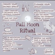 Lunar Witch, Moon Ritual, Wiccan Magic, New Moon Rituals, Witch Spirituality, Spiritual Journals, Grimoire Book, Full Moon Ritual