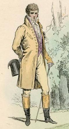 Georgian Mens Fashion, 1790s Fashion Men, Regency Men, Regency Costume, Regency England