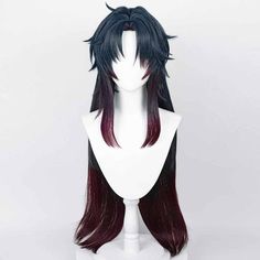 Honkai STAR RAIL Ren Cosplay Wig Heat Resistant Synthetic Hair Carnival Halloween Party Props Material：High Temperature Fiber Package included: Wig Boy Wigs, Honkai Blade, Hairstylist Ideas, Star Rail Honkai, Blade Cosplay, Ren Cosplay, Carnival Halloween Party, Halloween Party Props, Carnival Halloween