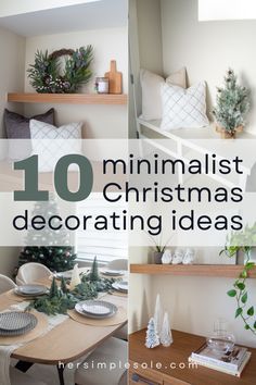 the top ten minimalist christmas decorating ideas