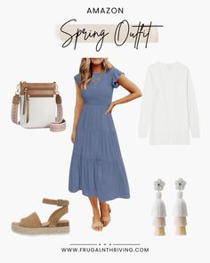 I love the blues and whites for spring so subtle and perfect for those who live by the beach year round 🫣

#spring #amazon #nautical #amazonfashion #amazonfinds 

#LTKstyletip #LTKfindsunder50 #LTKshoecrush

Follow my shop @kristyleo on the @shop.LTK app to shop this post and get my exclusive app-only content!

#liketkit 
@shop.ltk
https://liketk.it/4Cs3p Amazon Essentials, By The Beach, The Blues, Spring Dress, Amazon Fashion, Spring Outfit, Nautical, The Beach, Outfit Inspirations