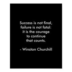 Mafia Quotes, Discipline Inspiration, Success Poster, Coaching Quotes, Failure Is Not Fatal, Busy Girl, Winston Churchill Quotes, Quote Success, Inspired Quotes