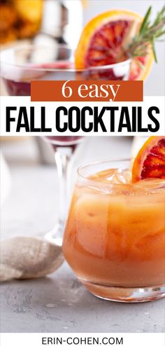 A collection of fall cocktails featuring vibrant autumnal colors, garnished with cinnamon sticks and orange slices, perfect for cozy gatherings. Bowl Drinks Alcohol, Alcohol Punch Recipes, Punch Recipes With Alcohol, Mix Drink Recipes, Cocktail Recipes Fall, Punch Recipes Non Alcoholic, Punch Bowl Drinks, Fall Drink Ideas, Easy Fall Cocktails