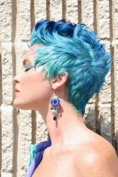 . Rock Hair, Short Punk Hair, Slow Days, Chic Short Haircuts, Hairstyles Pictures, Super Short Hair, Hair Styles 2014, Pixie Hair