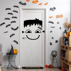 PRICES MAY VARY. Great Value Halloween Decoration:You will receive a set of Halloween half face stickers, which perfectly match the Halloween theme and meet your Halloween decoration needs. Sticking to the door adds some Halloween atmosphere to your entire space Serving Halloween:Our Halloween half face stickers set is made of high-quality PVC material, which is strong and easy to use, not easy to tear, has clear pattern printing, beautiful appearance, and is not easy to fade. It can perfectly s Halloween Wall Decorations For School, Halloween Class Door Decorations, Halloween Doors, Spooky Door, Black Horror, Horror Funny, Appalachian People, Halloween Door Decor