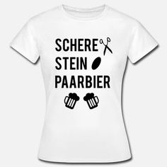 'Schere Stein Paarbier' Frauen Bio Tanktop | Spreadshirt Graphic Tshirt