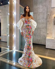 Dinner Gowns, Dinner Dress Classy, White Evening Dress, Mexican Dresses, Formal Party Dress, Dinner Dress, Gala Dresses, Fantasy Dress, Looks Chic