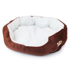 Paw Pillow Soft Bed - Lovepawz Fleece Dog Bed, Soft Dog Beds, Dog House Bed, Cat Kennel, Mini Puppies, Dog Bed Mat, Pet Kennels, Puppy Beds, Winter Cat