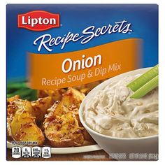 an image of a box of onion soup and dip mix