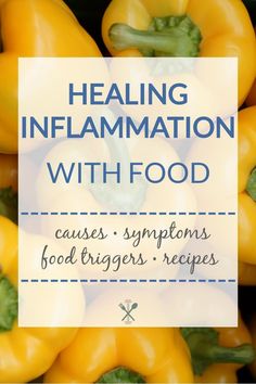 An overview all about inflammation - how it shows up in the body, symptoms, common triggers, and anti-inflammatory recipes Lyme Diet Recipes, Antiinflammatory Dinners, Healing Inflammation, Inflammation Symptoms, Paleo Lemon Bars, Common Triggers, Paleo Protein Powder, Inflammation Foods, Inflammation Recipes