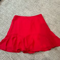 Red Francesca’s Rixxi Collection Mini Fluted Skirt. Size Medium, Never Worn. Red Flared Skirt For Summer, Red Flared Skirt For Spring, Red Flared Skirt For Spring Season, Elegant Red Mini Skort, Red Skirted Bottoms For Spring, Red Flowy Skirt For Night Out, Red Skirt For Night Out, Red Party Mini Skirt, Elegant Red Party Skort