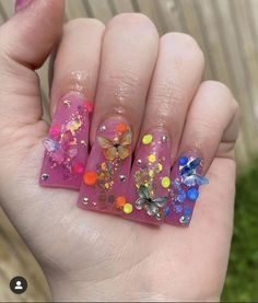 Flare Nails, Mani Pedi, Aesthetic Food, Long Nails, Nail Inspo, Acrylic Nails, Nail Art, Tattoos