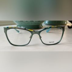 Brand New With Demo Lenses. Includes Original Case. Measurements Shown In Photos. Visit Your Optometrist Or Optician For Prescription Lenses. Offers Always Welcome! Costco Eyeglasses For Women, Prescription Glasses Frames, Eyeglass Accessories, Green Beauty, Eyeglass Case, Eyeglasses For Women, Prescription Glasses, Glasses Accessories, Glasses Fashion