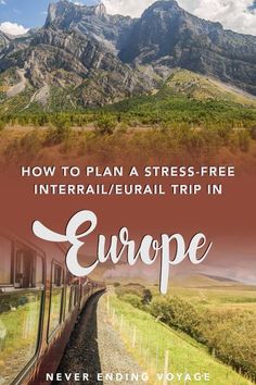 Europe By Train, Space The Final Frontier, Europe Train Travel, Train Trips, Travel Train, Europe Train, Train Trip, Traveling Europe, Travel Through Europe