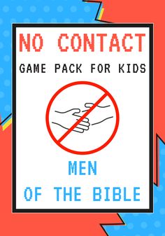 No-Contact Kids Church Game Pack: Men Of The Bible - Children's Ministry Deals Kids Church Games, Armor Of God Lesson, Mothers In The Bible, Bible Trivia Games, Bible Word Searches, Maze Book, Church Games, Bible Object Lessons, Games Activities