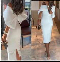 Découvrez encore plus d’idées qui vous correspondent White Dinner Dresses Classy Elegant, Elegant Civil Wedding Dress Classy, White Dress Classy Elegant Short, Jumpsuit Elegant Chic Classy, Shimmery Prom Dress, Luxury Dress Classy, Midi White Dress, Short Bridal Dress, Reception Bridal Dress