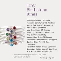 Our sterling Class Ring Set is perfect for your child's high school or college ring collection. These stackable class rings are made of polished sterling silver and are personalized with a name, birthstone color, and graduation year. An alternative to traditional class rings, we're excited to offer a modern stackable version that is fun to wear! Please read all details below. Your set will include 4 rings:1. Name Ring2. Birthstone Ring OR School Color3. Beaded Spacer Ring4. Class of ____ RingS I High School Rings, College Ring, Sterling Silver Birthstone Ring, School Rings, College Rings, Class Rings, Arial Font, Ring Spacer, Graduation Year