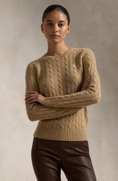 2024 Preppy Fall Capsule Wardrobe — THE DAILEIGH Cashmere Sweater Outfit, Preppy Fall, Camel Sweaters, Sweater Outfit, Cotton Jumper, Fall Capsule Wardrobe, Cashmere Jumper, Ralph Lauren Polo Shirts