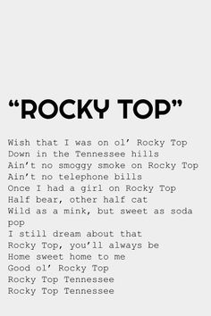 the words rock'n'top written in black on a white background