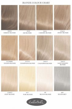 Blond Shades Of Hair, Light Sandy Blonde Hair, Going From Blonde To Brown, Champagne Blond, Blonde Hair Color Chart, Cosmo School, Champagne Blonde Hair, Honey Blonde Hair Color, Honey Hair Color