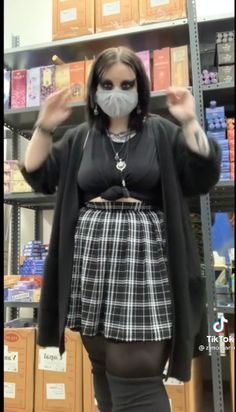 Casual Goth Outfits Plus Size, Witchy Attire, Chubby Goth