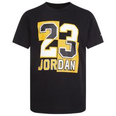 Lil Bro, Big Tshirt, Look Short, Jordan 23, Top Graphic Tees, Easy Breezy, Off Black, Sporty Look, Snug Fit