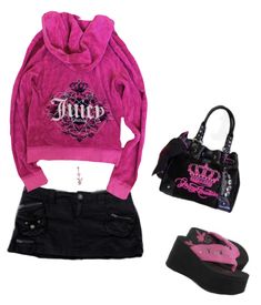 Y2k Grunge Mini Skirt, Mcbling Clothes, Trashy Mcbling Outfits, Goth Barbie, Trashy Outfits, Mcbling Fashion, 2000s Outfit, Outfits 2000s, 2000s Fashion Trends