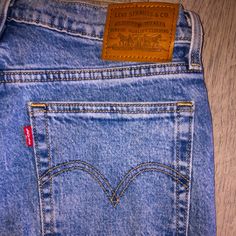 Levi’s Wedgie Denim Light Wash Jeans W 27 Full Length In Perfect Condition. New Without Tags Only Tried On. Button Up. Little Stretch In Leg Area. Levi's Medium Wash Jeans With Button Closure, Levi's Denim Jeans With Button Closure, Cutoff Denim Blue Jeans With Button Closure, Denim Blue Cutoff Jeans With Button Closure, Cutoff Jeans With Button Closure In Denim Blue, Light Wash Jeans, Wash Jeans, Premium Denim, Levi's Jeans