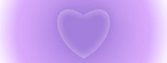 a heart shaped object on a purple background