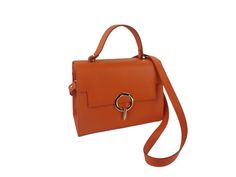 Clef's Classic Luxury Women's Leather Top handle  Hand bag Autunno  Orange  Description : Clef's Women satchel hand bag made with Genuine Italian Calf leather. Bag has detachable strap with 24-25" drop for shoulder or cross body wear  offers both form and function with its soft yet durable construct.  It is feminine, yet bold its a perfect match for busy fashionistas who need a bag that holds all their essential valuables for day and night while not compromising their style.  Clef's Satchel hand Leather Satchel Handbags, Satchel Handbags, Leather Satchel, Leather Top, Bag Straps, Italian Leather, Beautiful Shoes, Inside Pocket, Bag Making