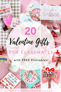 the best valentine gifts for classmates with free printables from life is sweeter