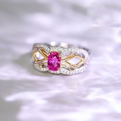 •Condition: Brand new•Center Stone: Natural purple pink spinel, cushion Cut, approx 1ct•Side Stones: Natural white diamond round-cut & Marquise-cut (VS1 clarity and F color)•Ring Weight: 4.48g (depend the ring size)•Metal Purity: Optional Each piece is made-to-order with care and special attention to detail. all items are made with conflict-free diamonds and gems.Size: made to orderThe item will be gift wrapped and shipped.-------------------------------------------------------------------Av Luxury Pink Sapphire Ring With Gemstone Accents, Luxury Pink Ruby Ring With Diamond, Luxury Pink Gold Ring With Pink Sapphire, Luxury Pink Ruby Diamond Ring, Luxury Pink Ruby Ring For Anniversary, Luxury Pink Oval Sapphire Ring, Luxury Pink Ruby Ring, Exquisite Pink Sapphire Jewelry, Luxury Pink Ruby Ring With Halo Setting