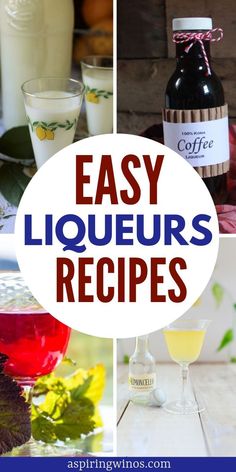 easy liquors and drinks to make at home