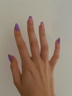 Nagel Tips, Purple Nail, Minimal Nails, Simple Acrylic Nails, Soft Nails, Nail Swag, Acrylic Nails Coffin Short