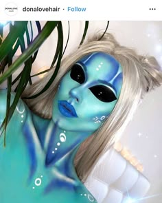 Alien Face Paint, Alien Costume Women, Sclera Lenses, Sclera Contacts, Black Sclera, Pretty Wigs