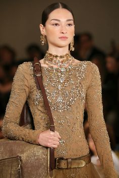 Recreating Georgian Jewelry Ralph Lauren 2015, Ralph Lauren Spring 2015, Larissa Hofmann, Ralph Lauren Runway, Josephine Le Tutour, Ralph Lauren Women, 2015 Fashion, Spring Summer 2015