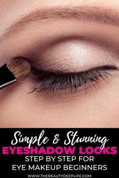 How To Do Evening Eye Makeup, Step By Step Makeup Looks, Easy Evening Makeup Step By Step, Easy Evening Eye Makeup, Business Eye Makeup, Eye Makeup For Dummies, Basic Eye Makeup For Beginners Natural, Eye Make Up Tutorial Natural, Eye Makeup Application Step By Step