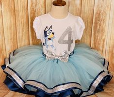 Minnie Mouse Birthday Outfit, Minnie Mouse Tutu Set, Minnie Mouse | Little Ladybug Tutus Bluey Birthday Party Dress, Fiesta Bluey, Ladybug Tutu, Dresses Halloween, Birthday Party Dresses, Bluey Party, Ribbon Trim Tutu, 1st Birthday Tutu, Dresses Pageant