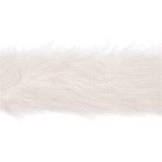 Give your sewing project a wild touch of contrast with this White Faux Fur Trim. This ultra-soft and wide trim features soft white material that resembles animal fur. Use this fluffy material to make your clothes, accessories, and crafts stand out in a fun way! Details: 	 Trim Width: 2" 	 Contents: 80% Acrylic & 20% Polyester Available in 1-yard increments. Average spool size is approximately 10 yards. Price displayed is for 1-yard. Enter the total number of yards you want to order. Animal Fur, Sewing Ribbon, Clothing Details, White Faux Fur, White Fur, Sewing Project, Clothes Accessories, Soft White, White Material